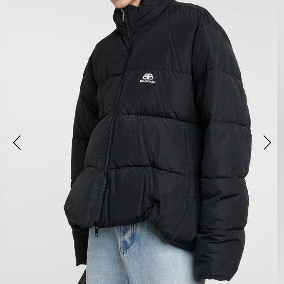 Balenciaga Jackets & Blazers - Unisex Balenciaga Black Puffer micro-faille Jacket